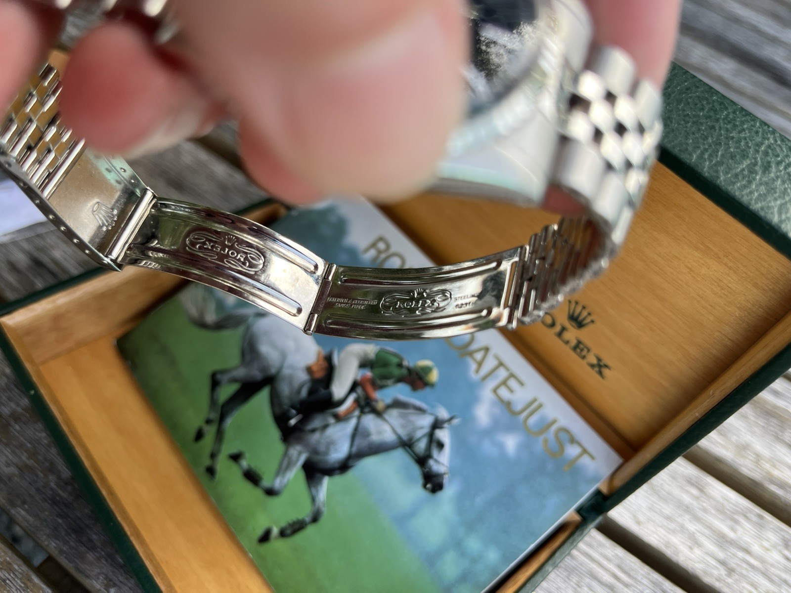 Rolex 1601 | 36mm | Folded Jubilee | Box & Booklet