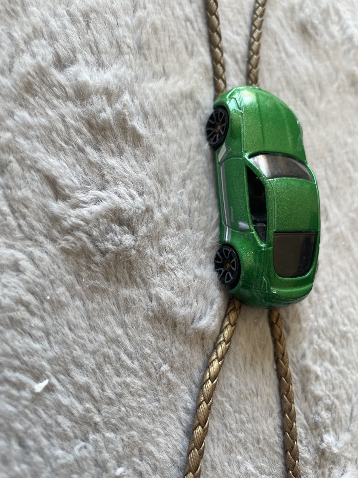 Hot Wheels Nissan 307Z distressed racing car bolo tie