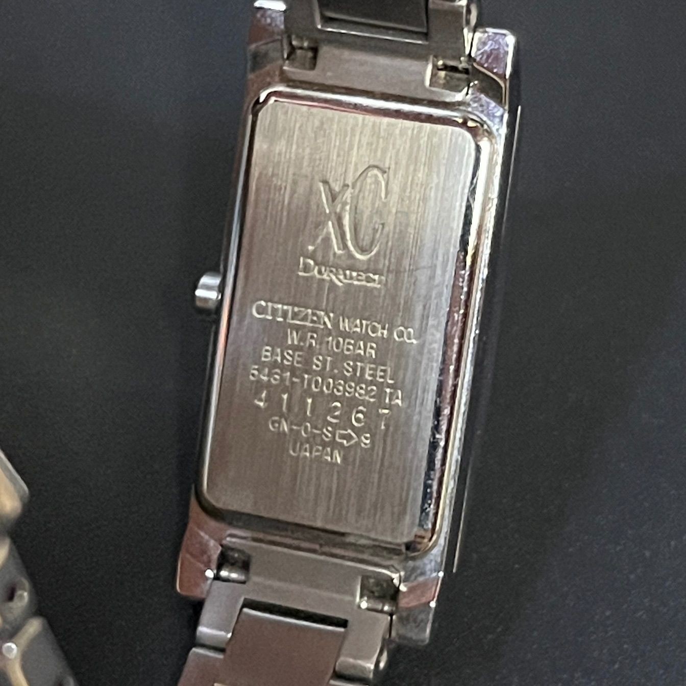 Operational CITIZEN xC Quartz Watch Black Dial 5431 T003982