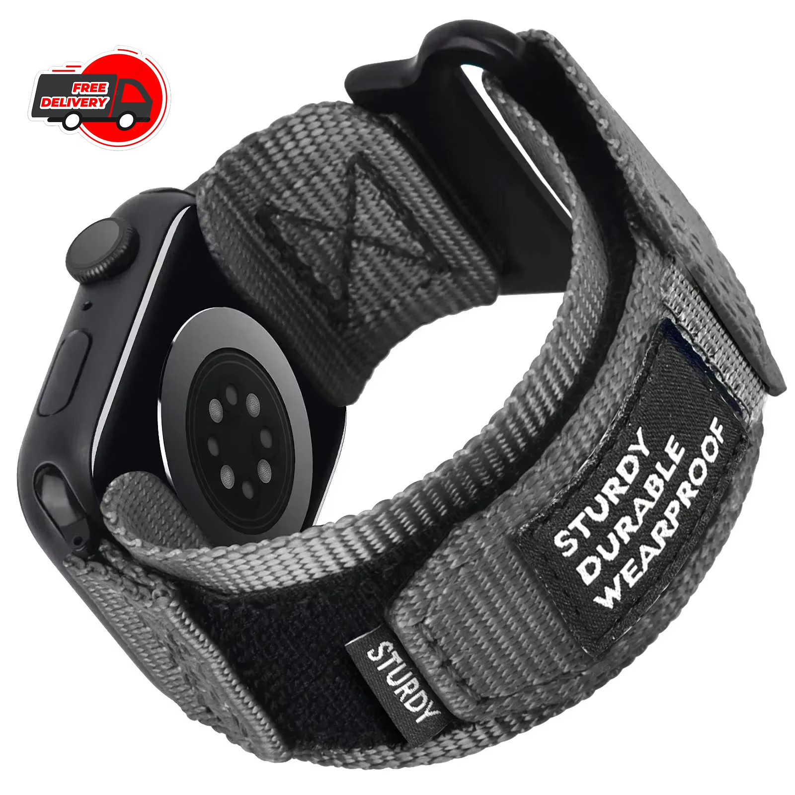 Sports Nylon Strap For Apple Watch iWatch Band 49mm 45mm 44mm 42mm 41mm 40mm SE
