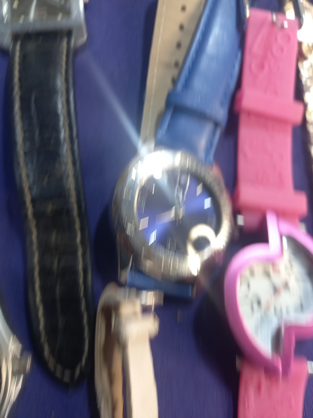 Vintage Tin With Watches Etc Joblot