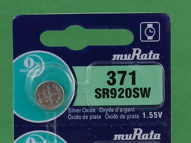 Murata 371 SR920SW Watch Battery – 1Pc