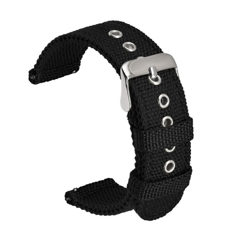 Sport Canvas Nylon Watch Strap 18mm 20mm Watch Band 22mm 24mm Bracelet Wristband