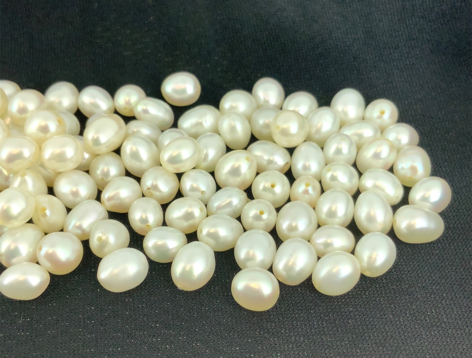 Lot of 173 Genuine Cultured Freshwater Pearls Gemstone Jewelry Drilled – 5-6mm