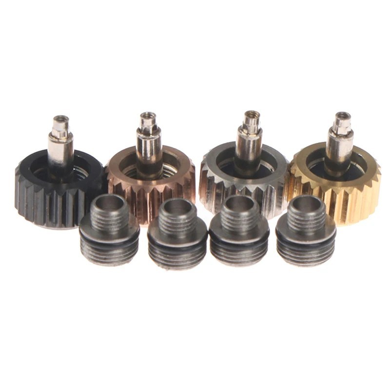 Watch Crown Replacement 5.3mm 6mm Waterproof Repair Part Assorted Sizes