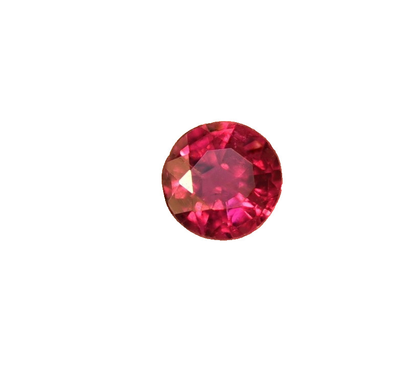 Ruby .31 Natural Genuine Ruby 4 mm Round Loose Stone Gemstone