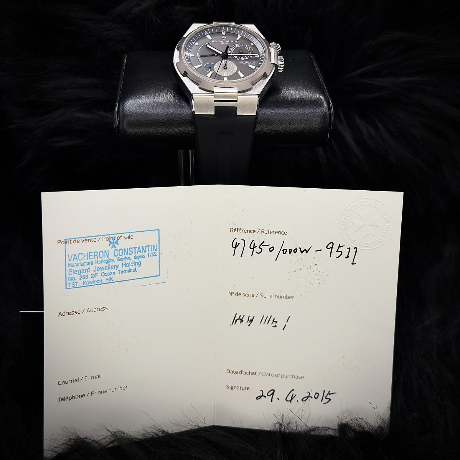 Vacheron Constantin Overseas Dual Time – Ref. 47450/000W-9511