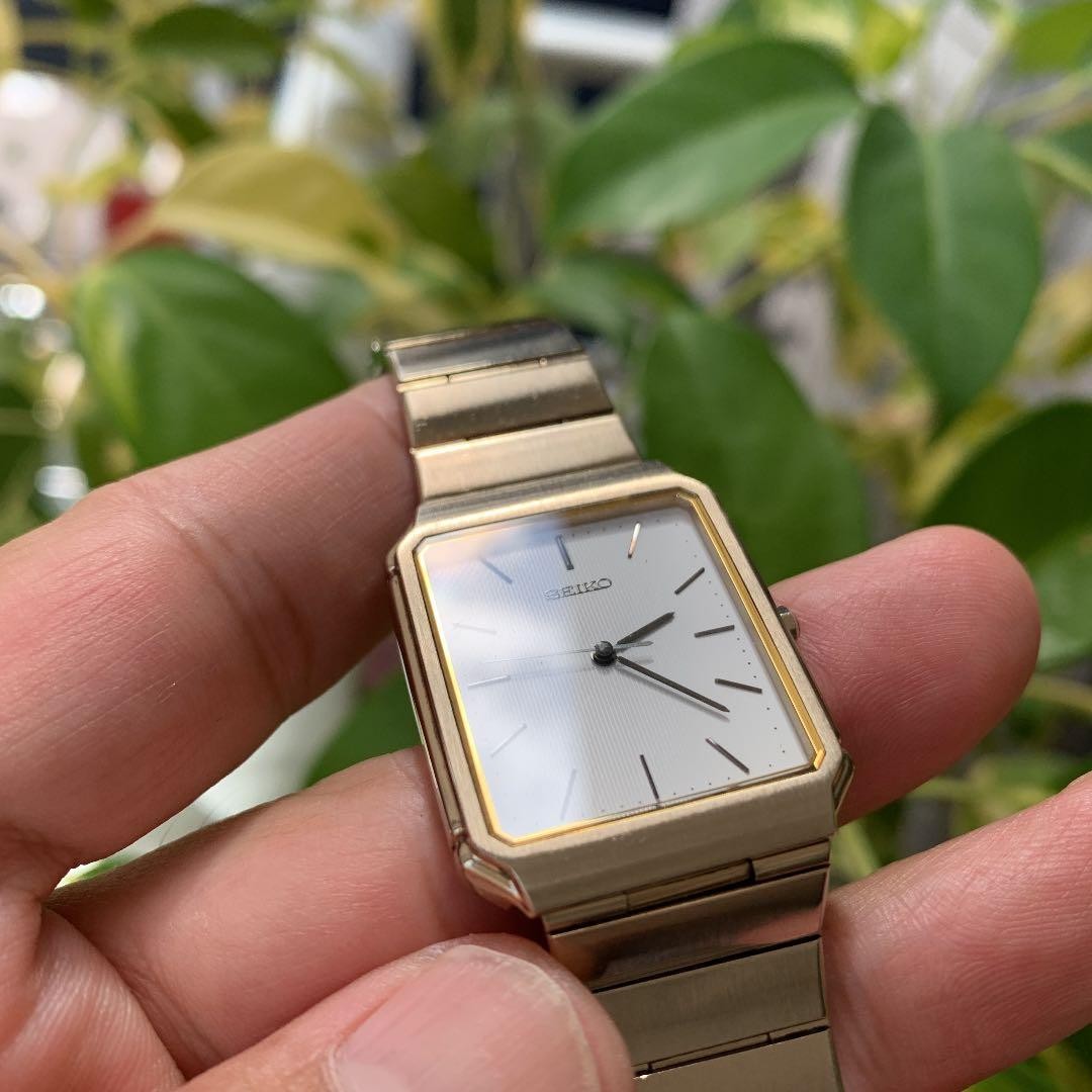 Seiko Session Hard Coated Titanium Case Rare 80s Rare Quartz Excellent condition