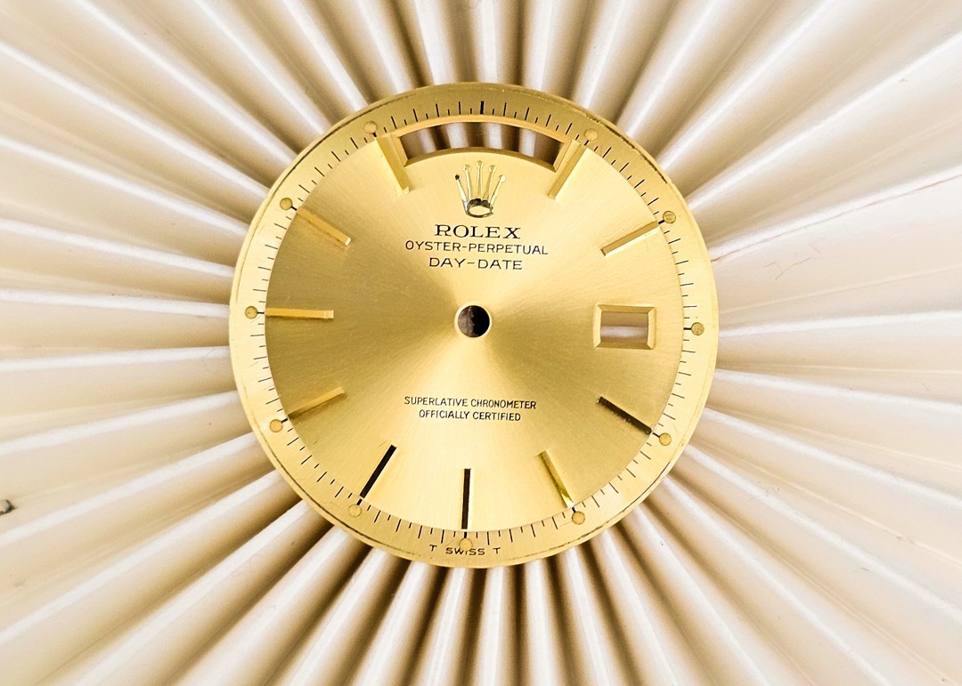 Rolex Golden Day-Date dial, suitable Ref. 1803 – Plastic Glass