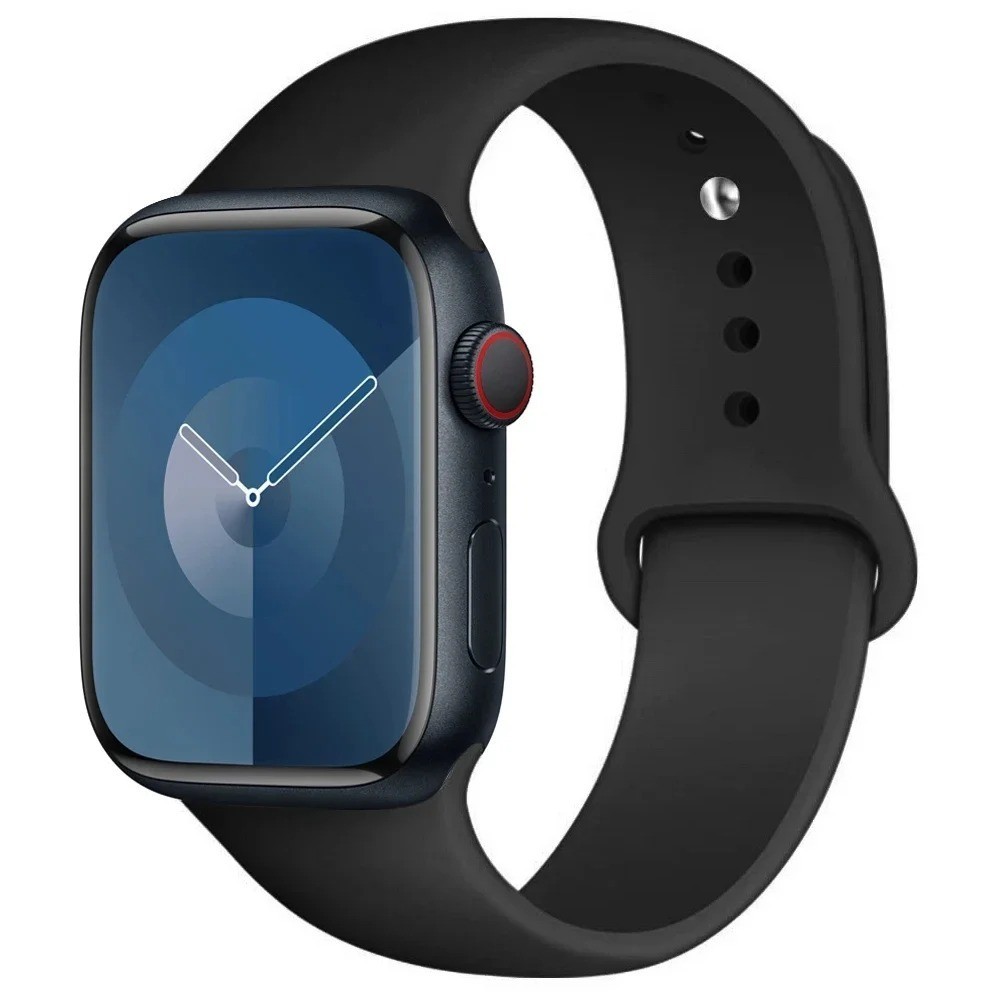Silicone Sport Band for Smart Watch 38mm 40mm 41mm 44mm 45mm