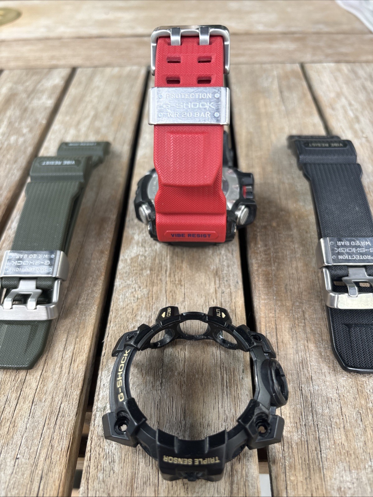 CASIO G-SHOCK MUDMASTER GWG-1000-1AJF Mens Japan import with 3 bands