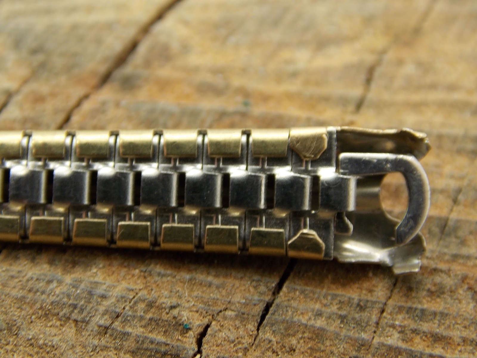 Unused Mira-Flex Vintage NOS Watch Band C-Ring Butterfly Clasp Gold Filled