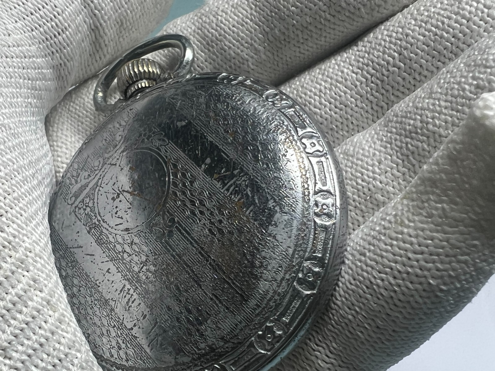 57. Elgin Y 1907 pocket watch 16s 7 J G 291model 7 Class 110 running