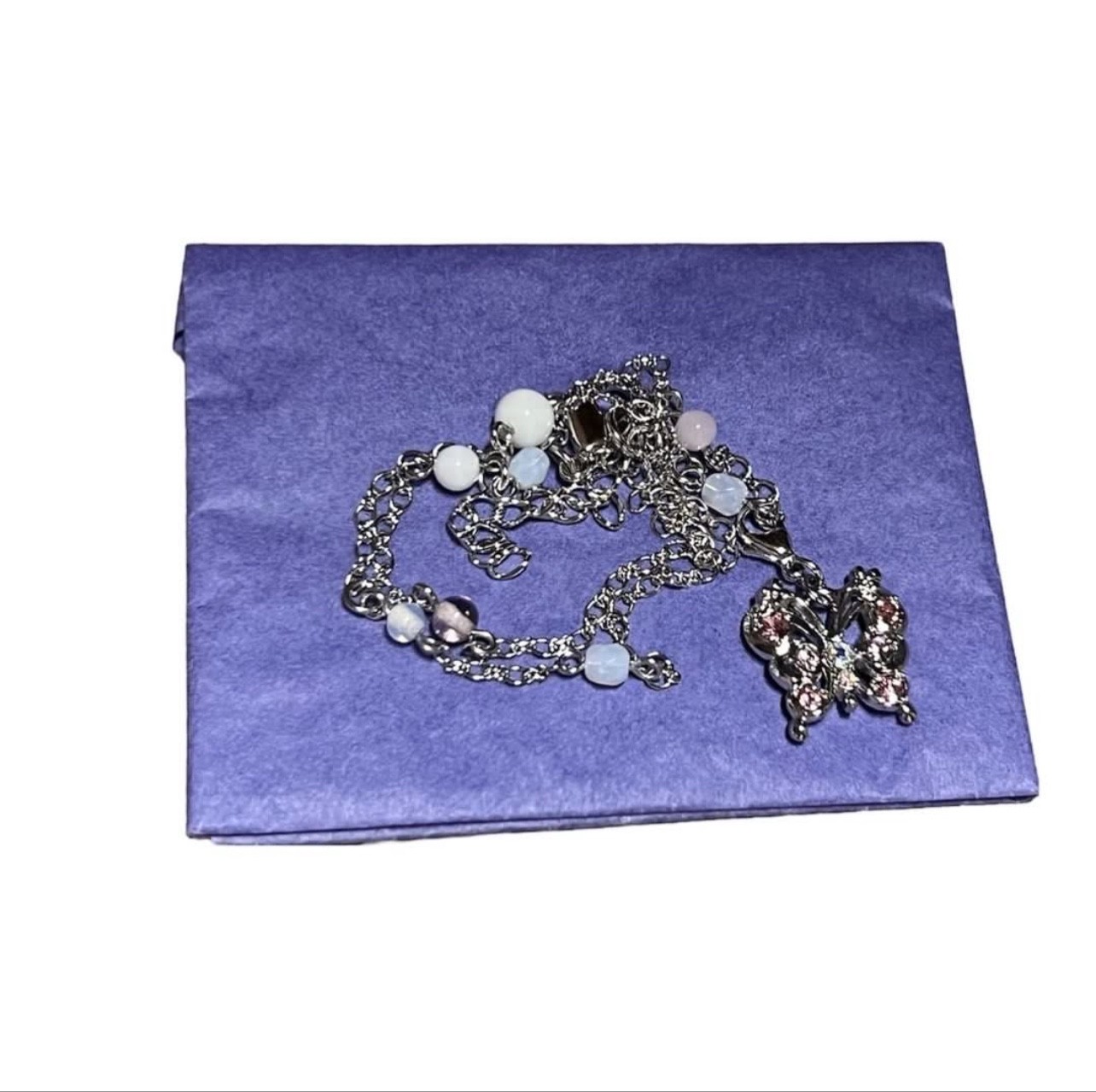 ANNA SUI x Hello Kitty Necklace & Charm Sanrio Character Brand new Unused Japan