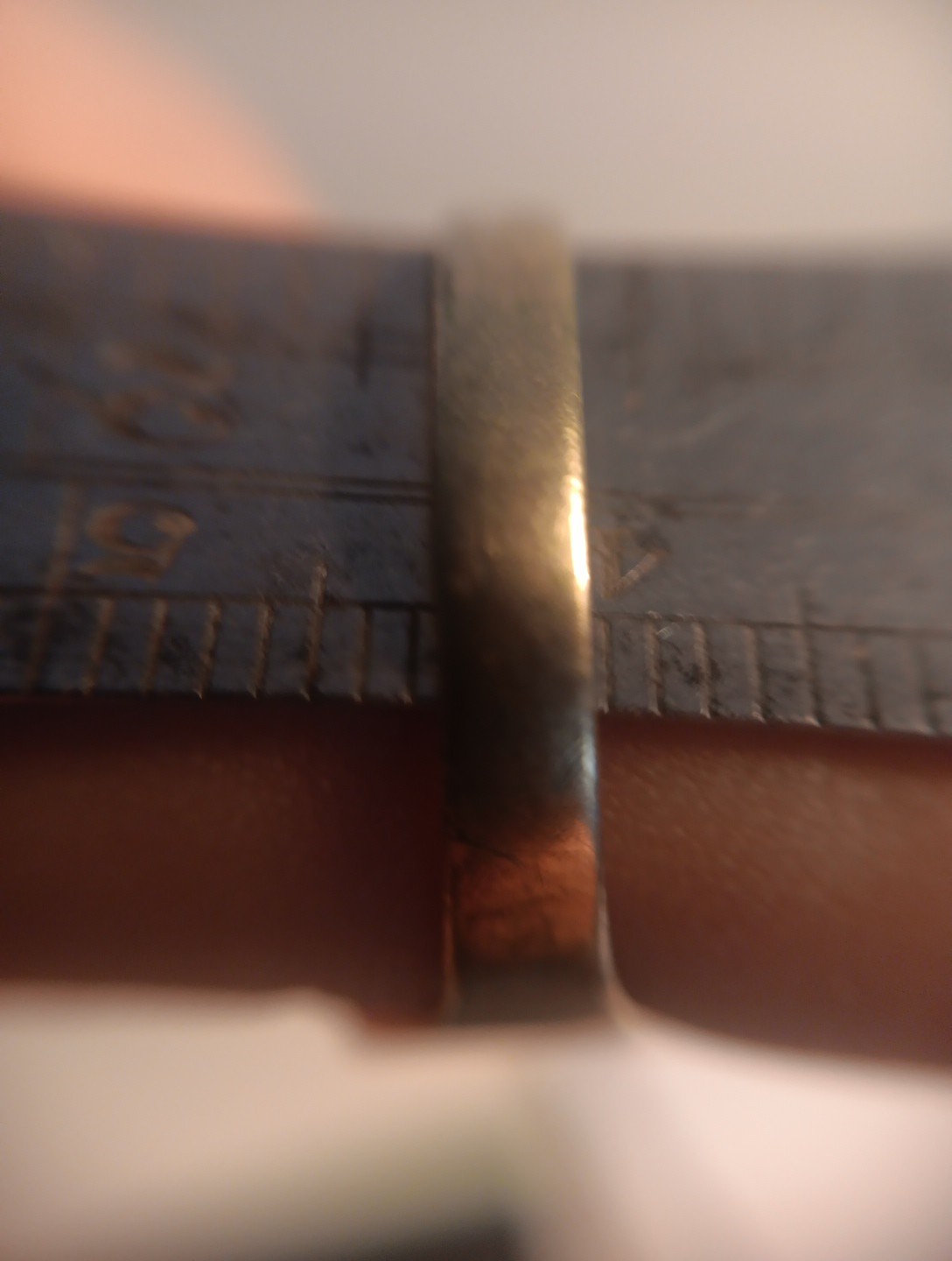 Vintage 9ct Gold Square Flasher Signet Ring – Size T½ – 2.3 grams