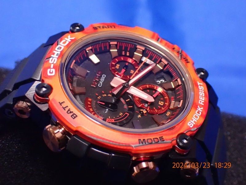 G-Shock 40th Anniversary Flare Red MT G MTG B3000FR 1AJR Limited Edition