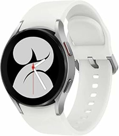Samsung – Galaxy Watch4 Aluminum Smartwatch 40mm Bluetooth – Silver – SM-R860