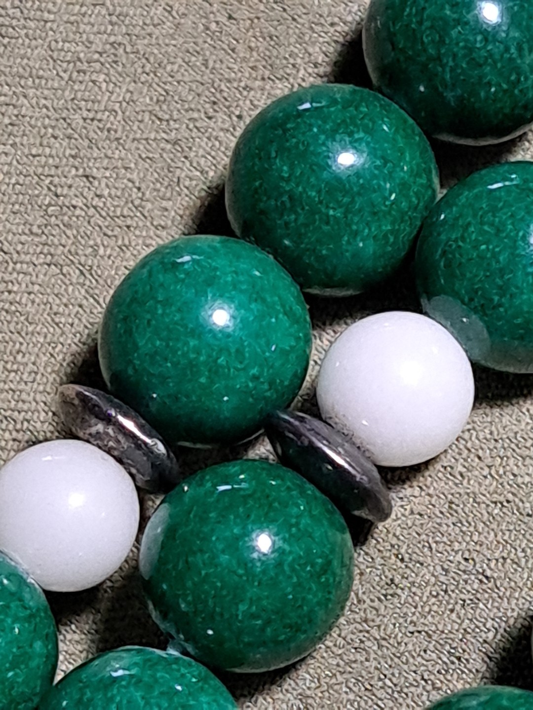 Vintage Mid 20th Century Gemstone 32″ Necklace