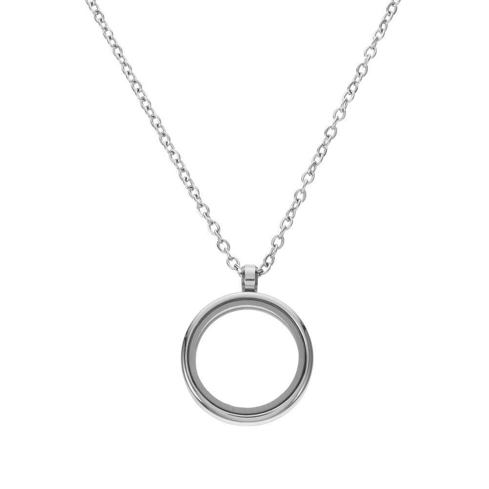 Hair Picture Charm Charms for Jewelry Making Disc Necklace Locket