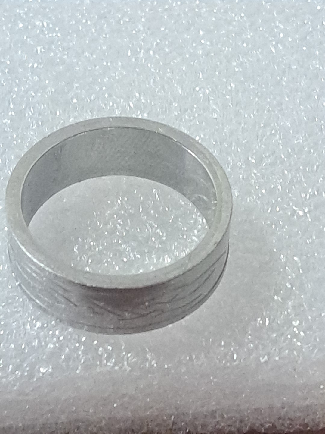 3 Metal Rings Heart Beat Wedding Band, Celtic Tribal Knot & Smooth Size In Pics