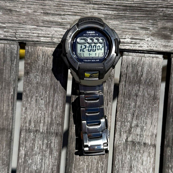 Casio G-Shock GW-810D-1V stainless steel watch