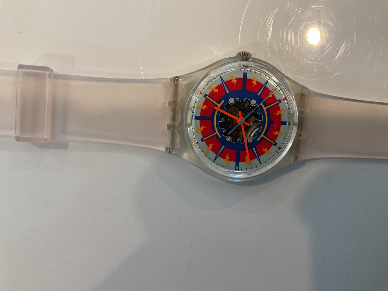 Swatch Gent Victoire GK173 1994 Vintage Watch Band Isn’t the Original Runs Well