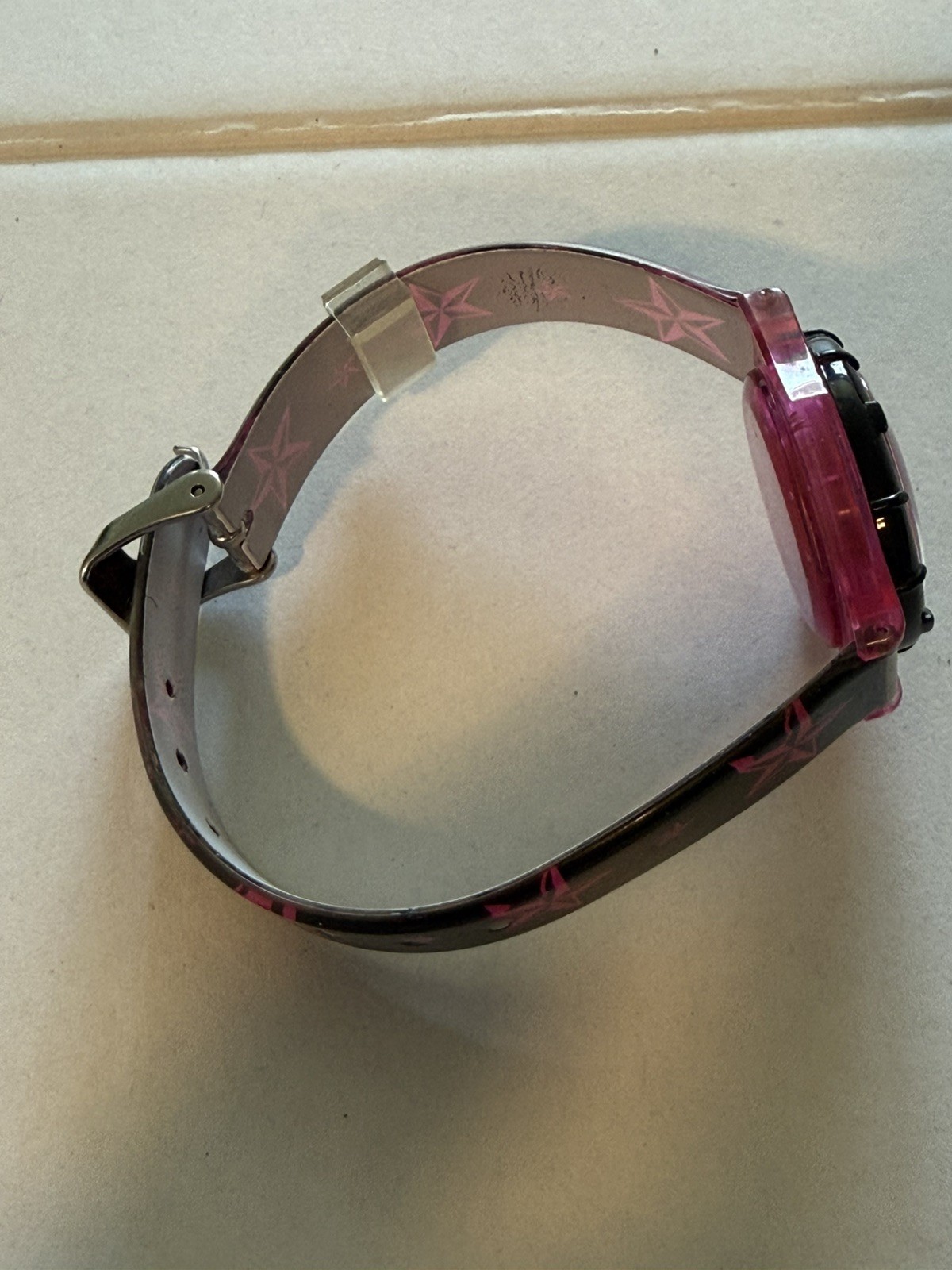 LUCKY BRAND – Ladies Quartz Watch – Pink & Black