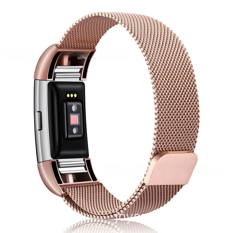 Fitbit Charge 2 Milanese Strap Magnetic Stainless Steel Mesh Band