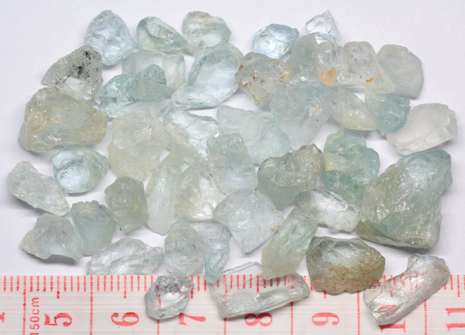 Natural Untreated AQUAMARINE/BERYL Specimen Rough Lot 100.00cts