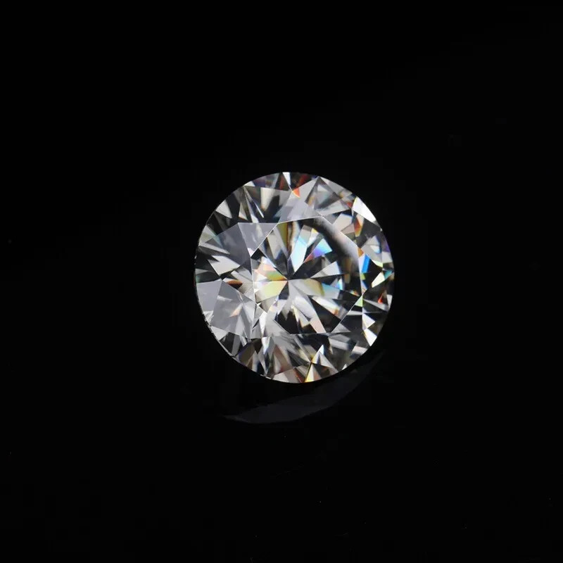 GRA Certified Loose Moissanite Round Stones VVS1 All Sizes from 4mm to 15mm