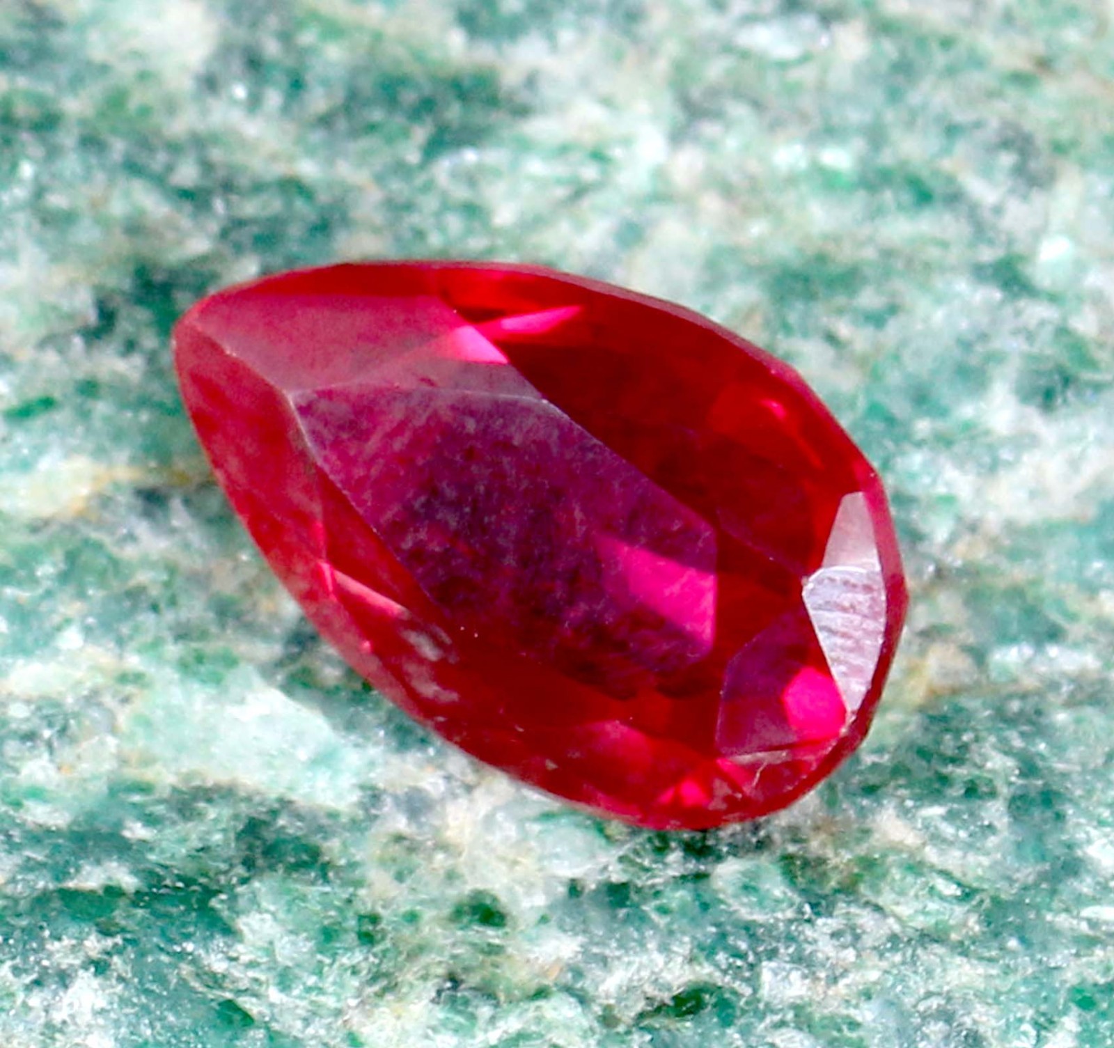 11.35 Ct/16 mm Pear Cut Natural Burma Red Painite Gemstone Certified T17029