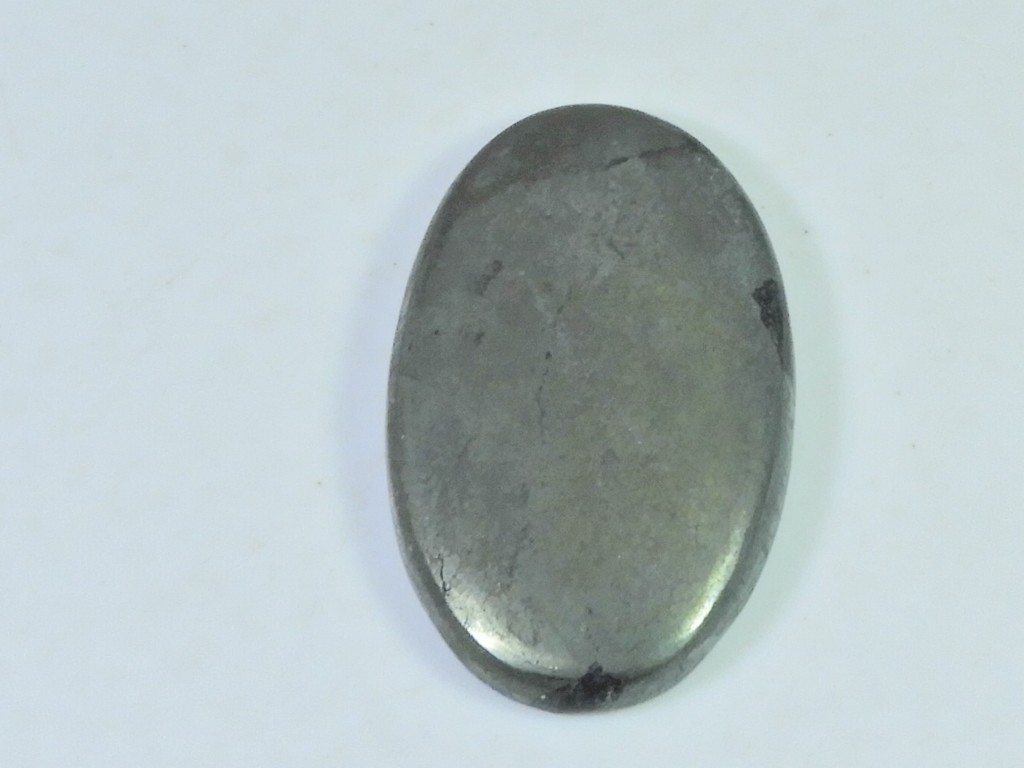 25X42X06MM Natural Apache Gold Pyrite Oval Cabochon Loose Gemstone 100Cts. C063