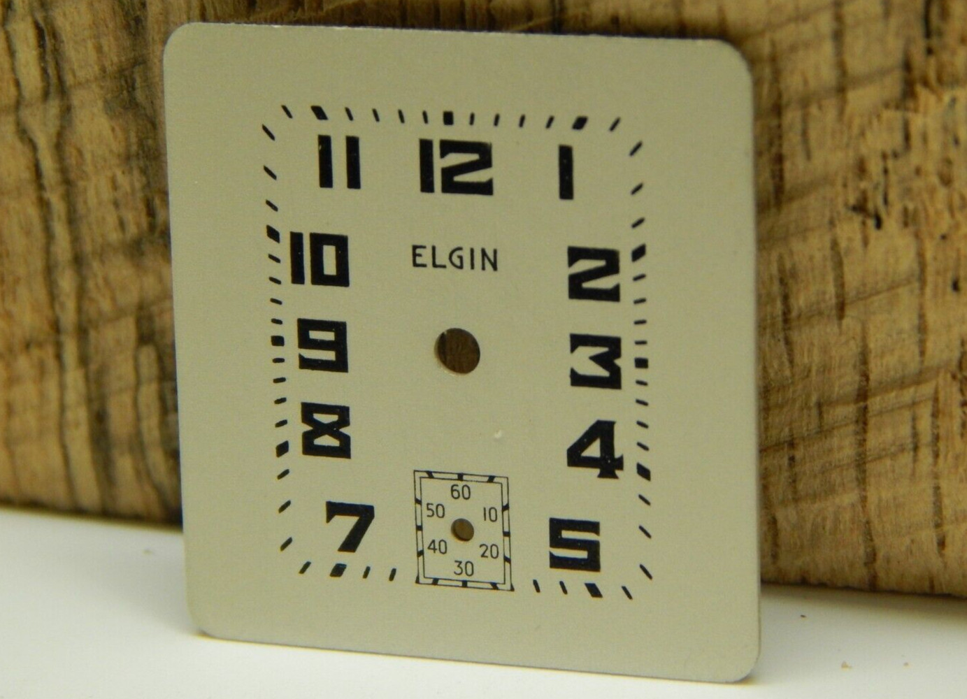 Beautiful Elgin Watch Dial 24.7mm Circa 1920’s or 1930’s NEW OLD STOCK