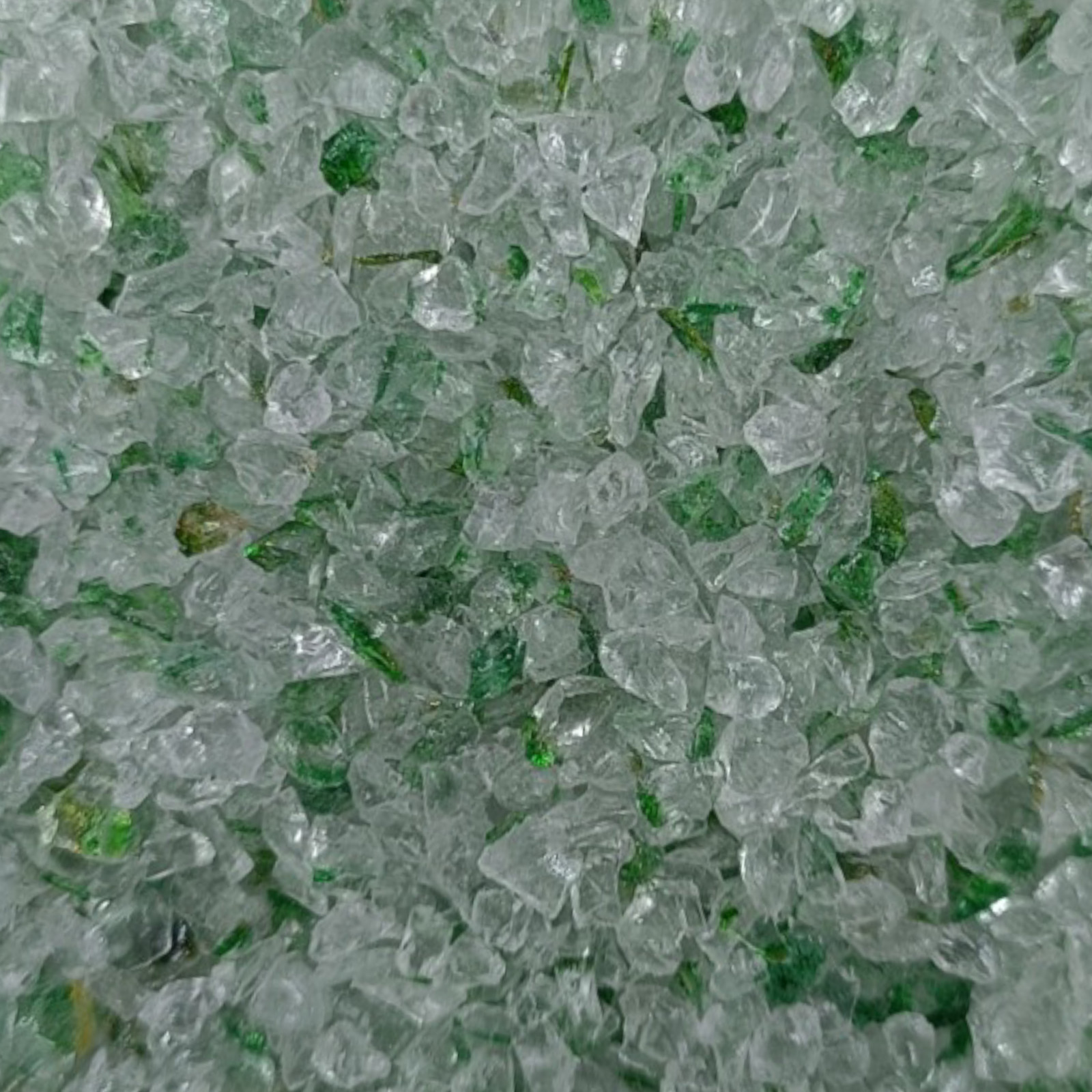 Crushed Ledger Green Rutile Coarse Gemstone Powder Hydro Quartz Crushed Inlay