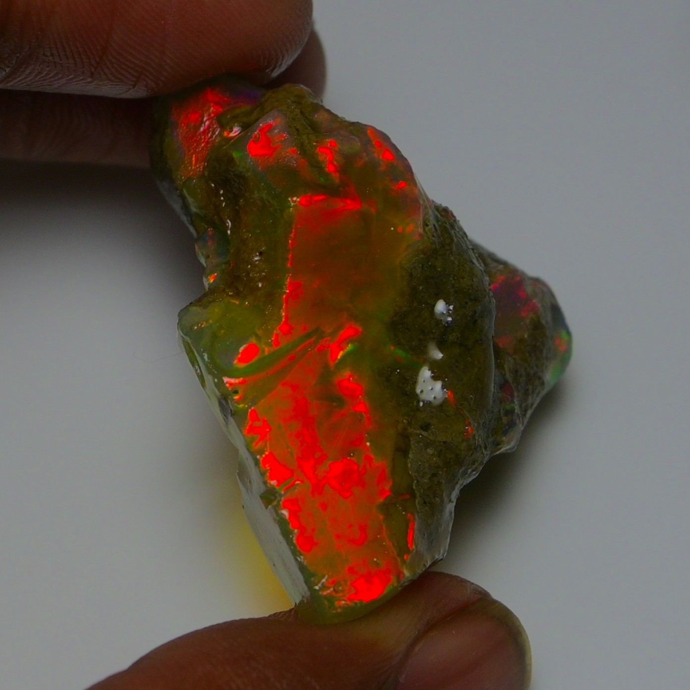Stunning Ethiopian Opal Rough 84.05 Cts, Large Oil Opal Specimen Natural Opal