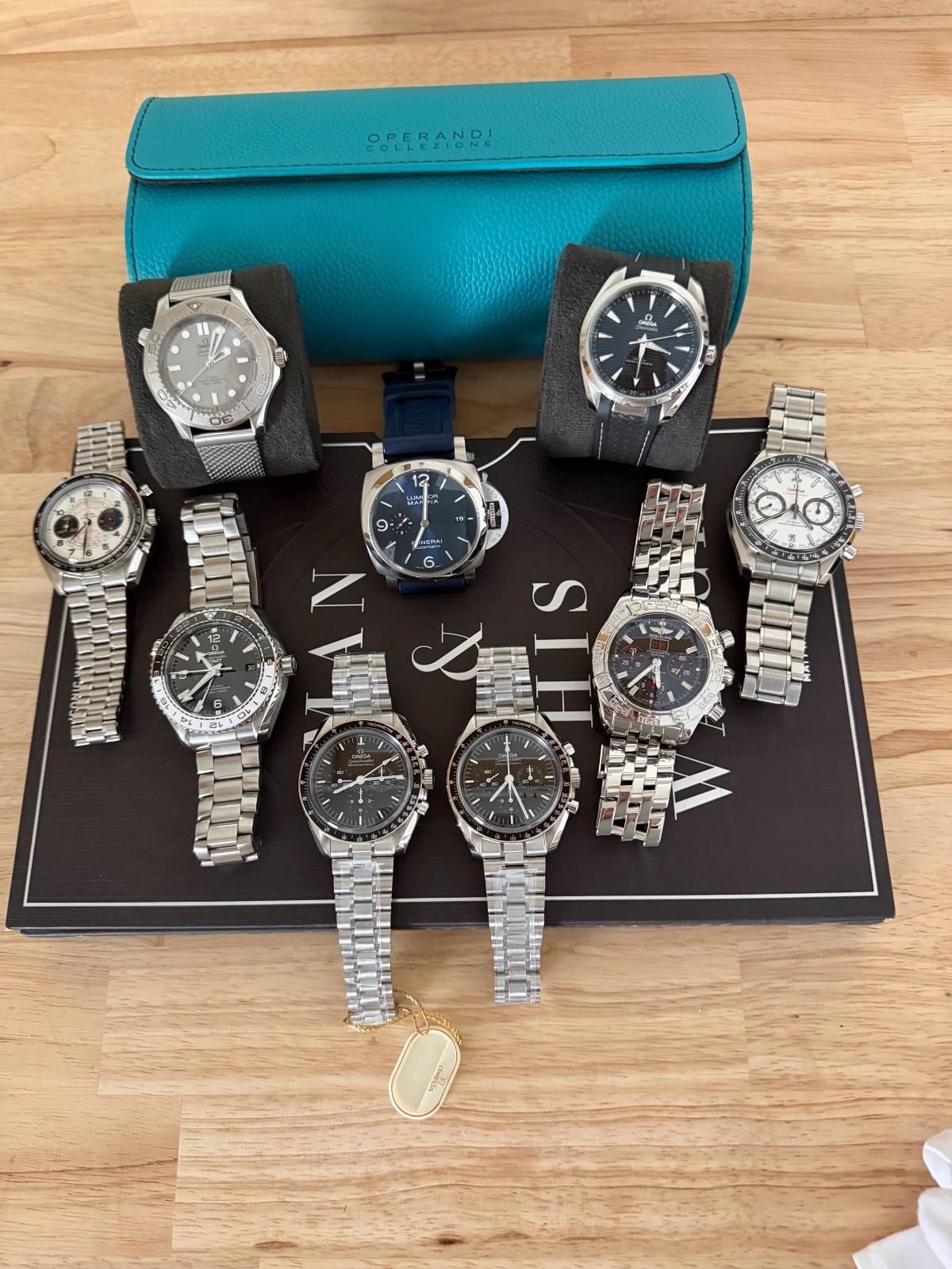Omega Speedmaster Chronoscope Panda 329.30.43.51.02.002 Complete – 10.7k MSRP