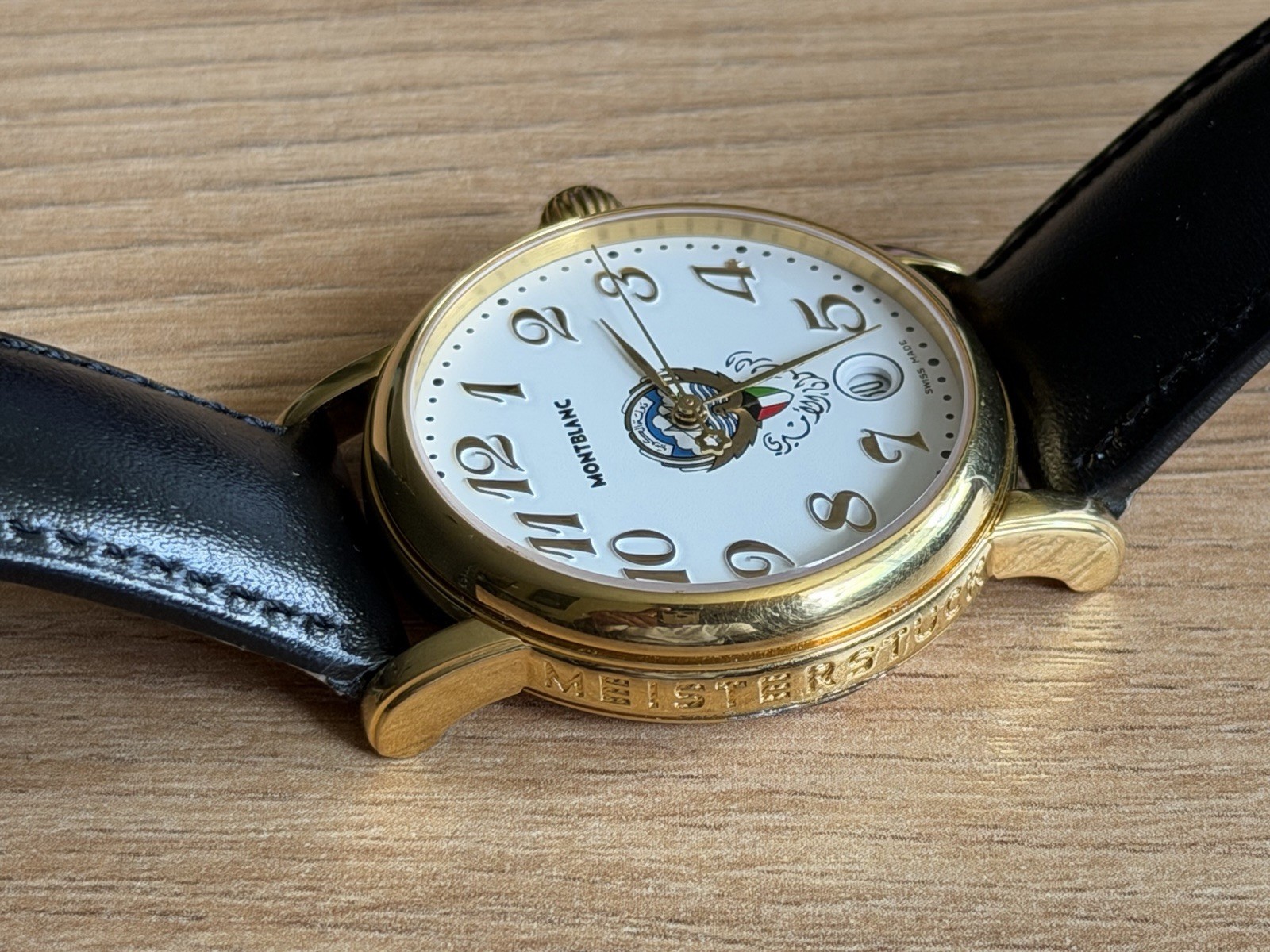 Montblanc Meisterstuck 7002 Kuwait Special Quartz Original Men Preserved Plated