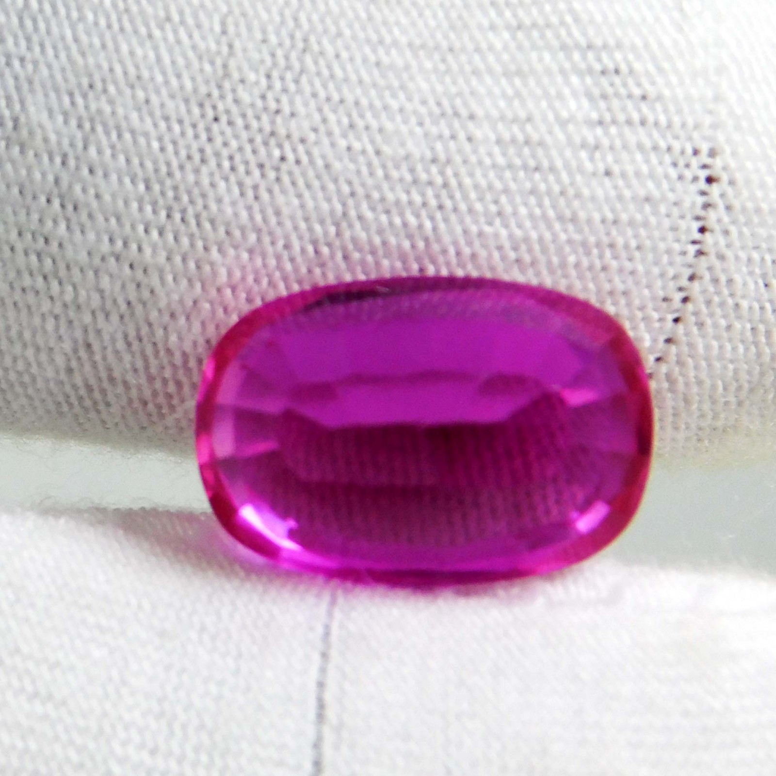 Certified PIGEON BLOOD Pink Ruby 6.70 Ct Natural Untreated Cushion Exclusive