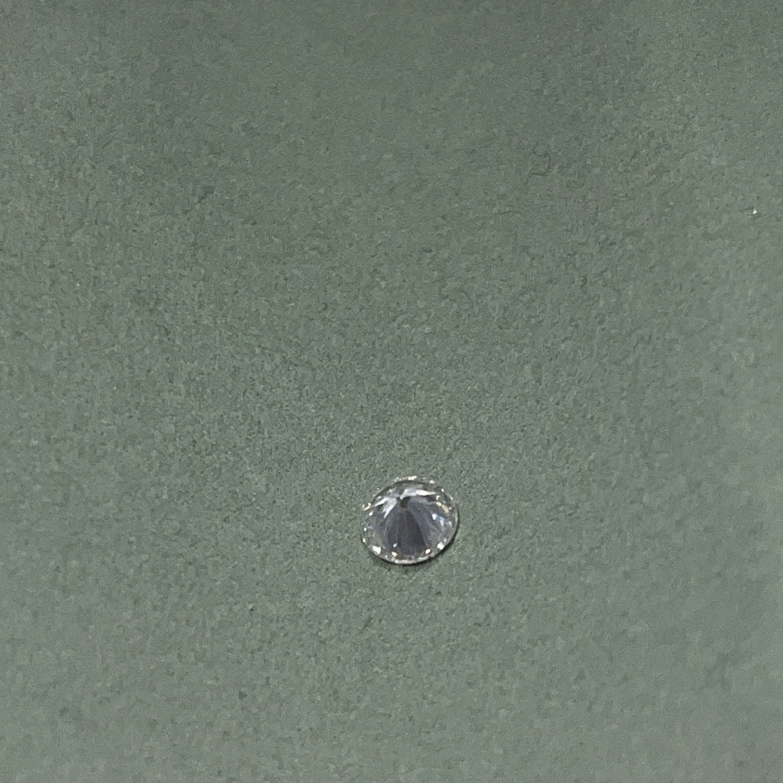 GRA Lab-Created White/Colorless Round Moissanite Loose Gemstone, GRA Cert