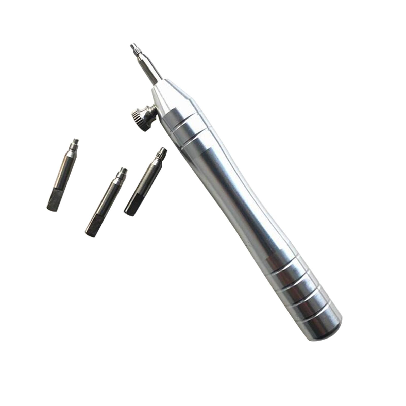 Stainless Steel Watch Repairing Tool Crown Tube Remover with 4 Pins for Tudor