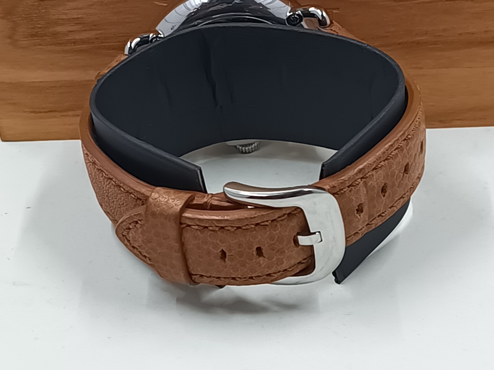 Shinola Argonite 1069 Detroit Green Dial Brown Leather Men’s Quartz Watch w/ Box