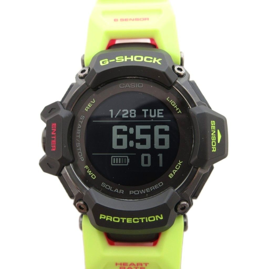 CASIO G-SHOCK G-SQUAD GBD-H2000-1A9ER Solar Digital Watch From Japan