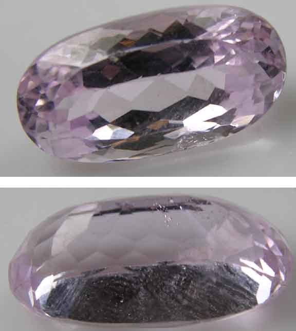 11.70ct Afghanistan From 100% Natural Rough Pink Kunzite Oval Cut Gemstone 2.30g