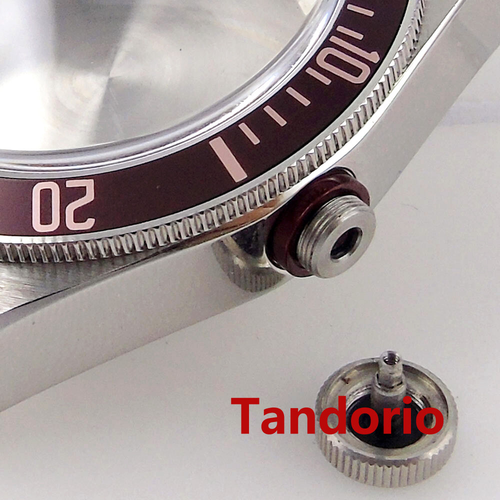 Fit NH35 NH36 ETA 2824 PT5000 ST2130 40mm Sterile Watch Case Sapphire Glass