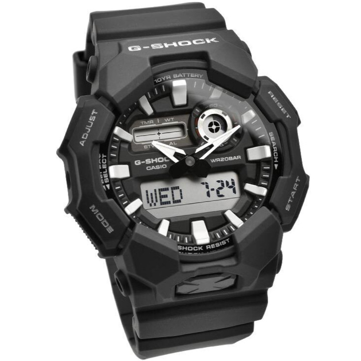 CASIO G-SHOCK GA-010-1AJF Carbon Big Case Analog Digital Watch Black 51.9mm