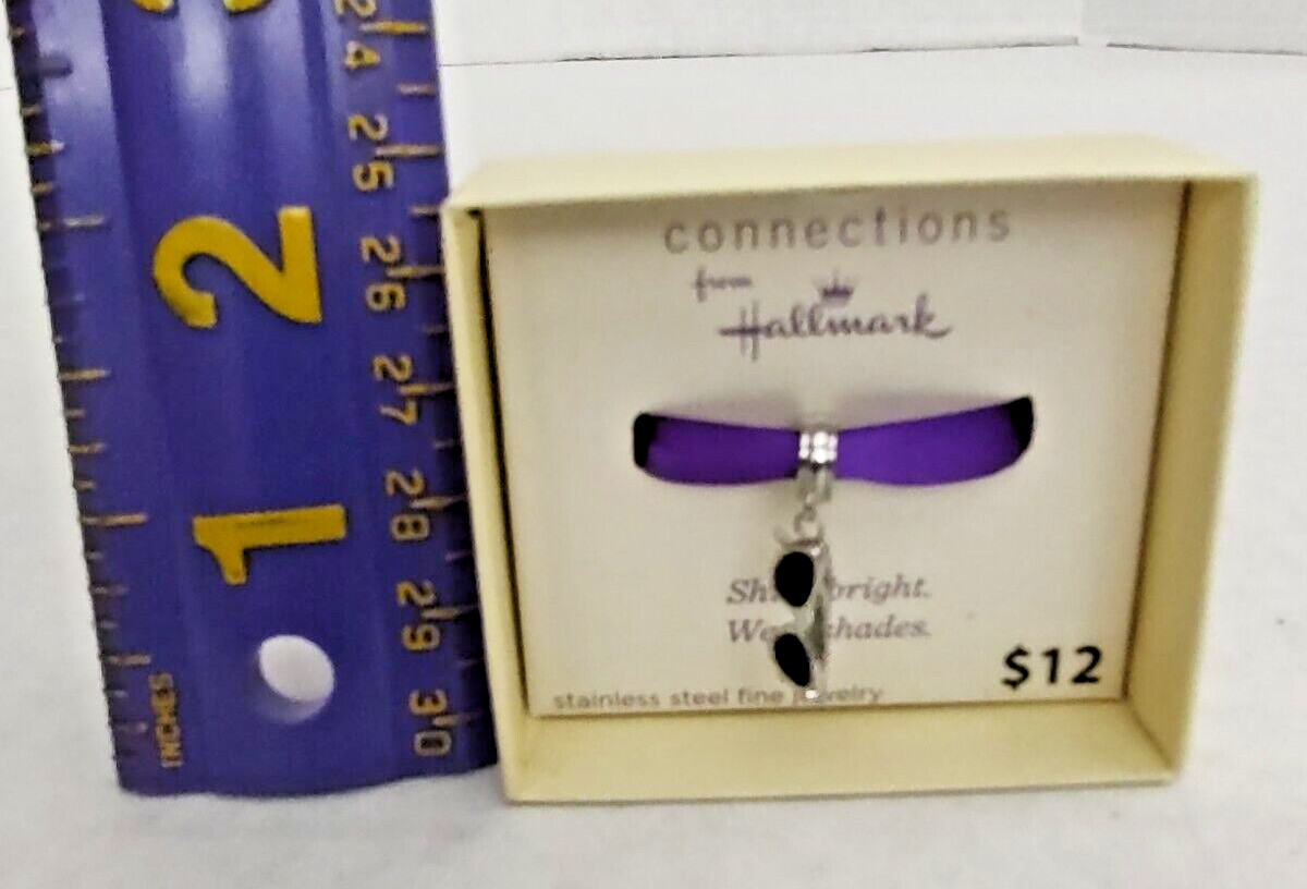 Connections from Hallmark Sunglasses Dangle Bead NIB Charm Wear Shades
