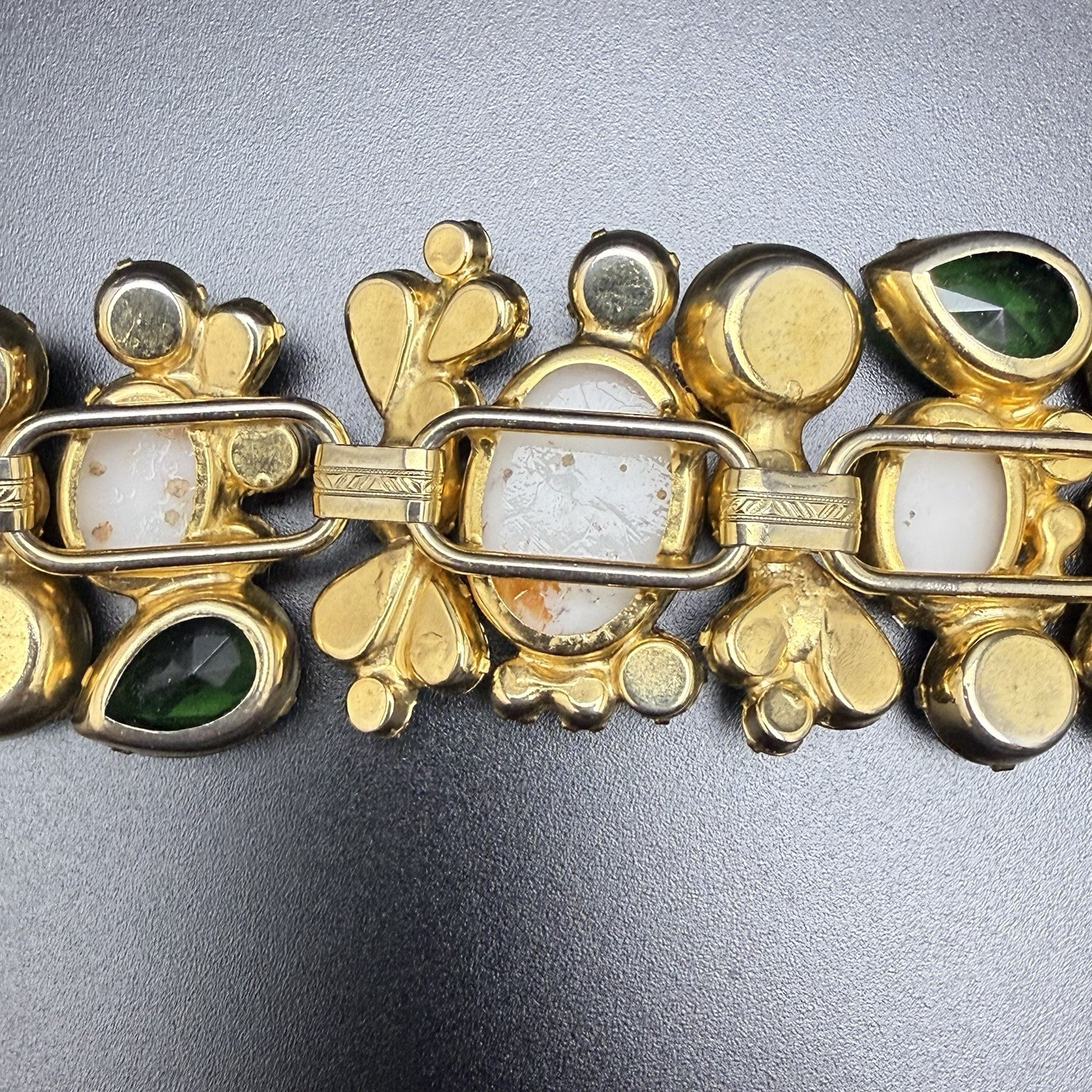 Vintage Juliana D&E Stipple Easter Egg Bracelet Brooch Clip Earrings Book Set