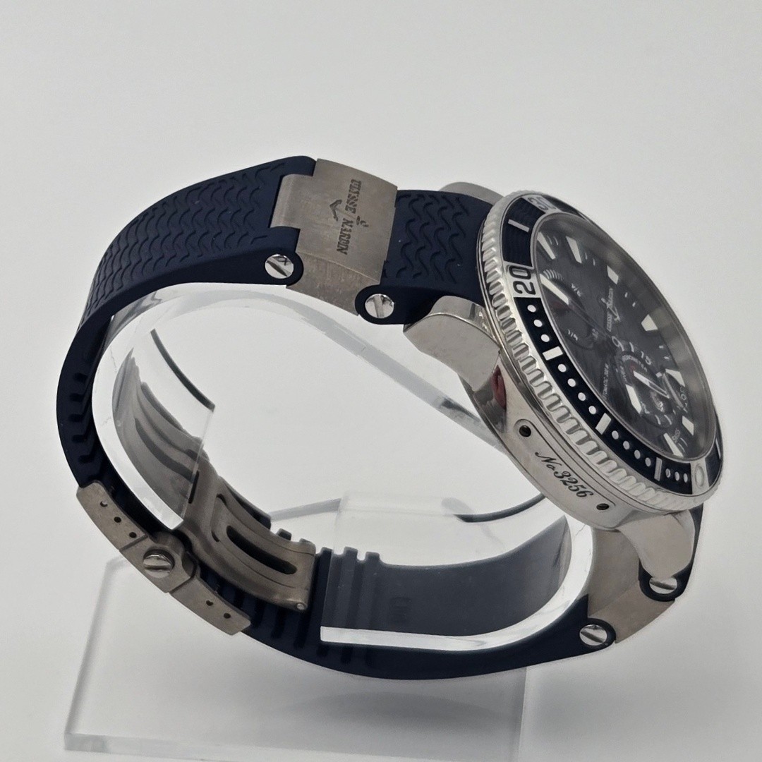 Ulysse Nardin Maxi Marine Diver Titanium Blue Dial 45mm 263-90-3/93