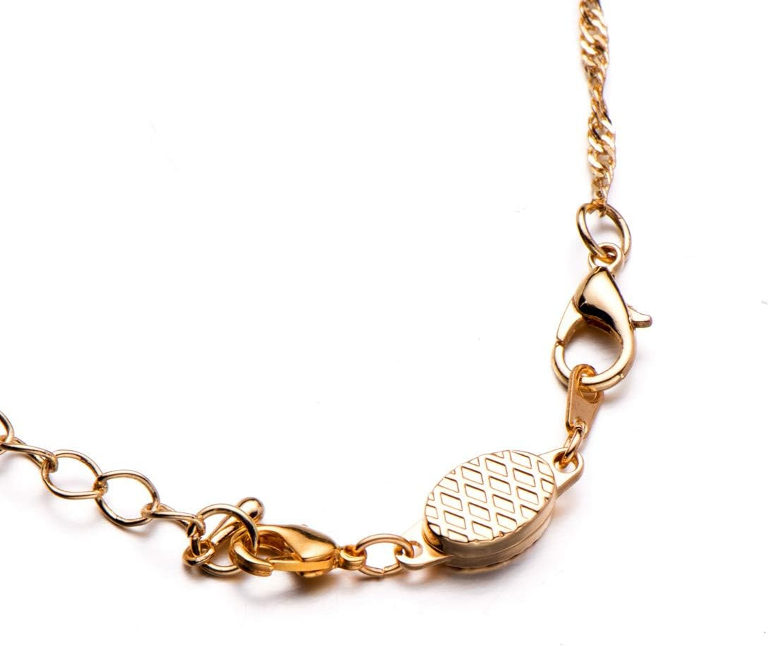 Locking Magnetic Jewelry Clasps, Gold & Silver Lobster Style Extenders