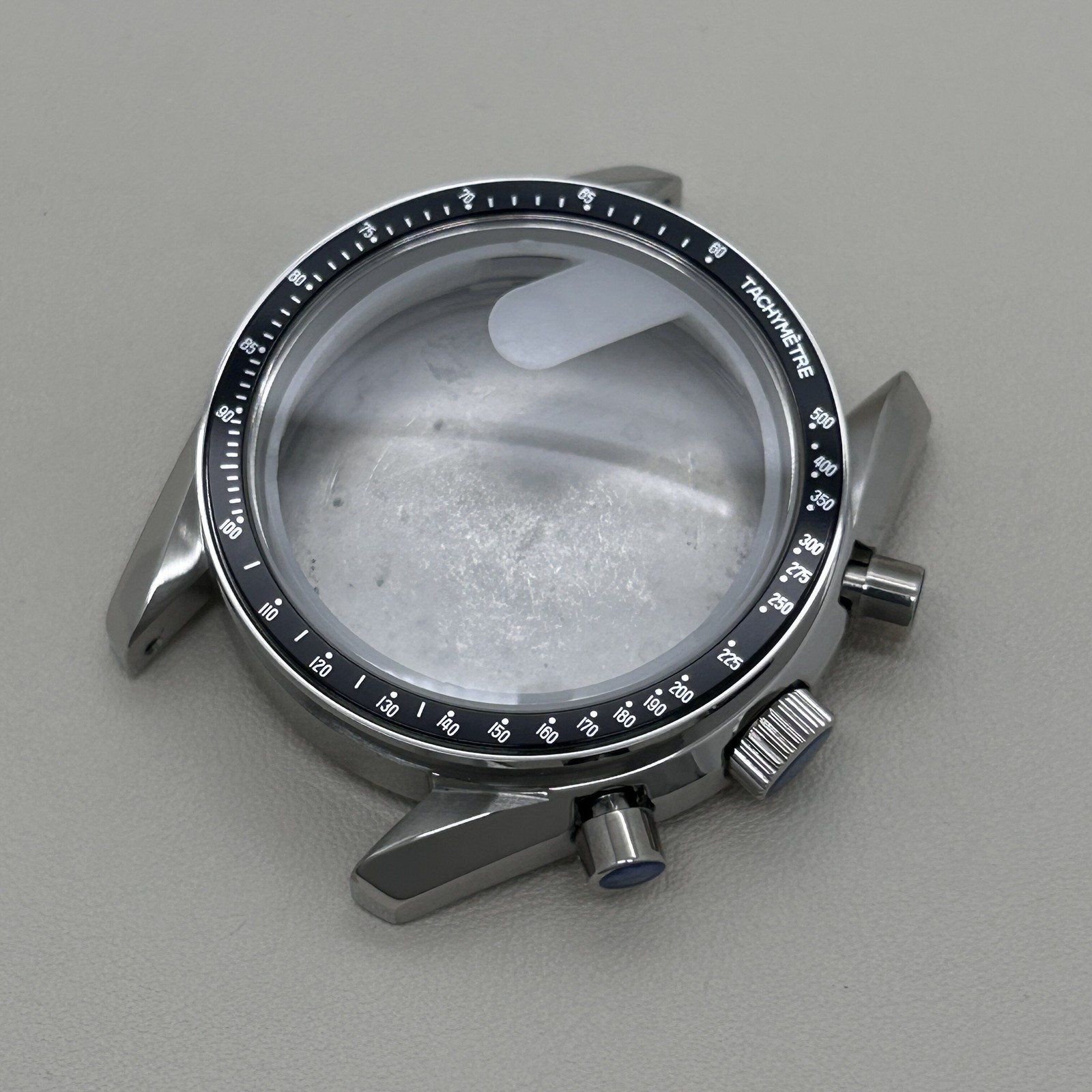 DIY Watch Part Kit for VK63 VK64 Speedmaster 39.7mm Watch Case Steel Strap